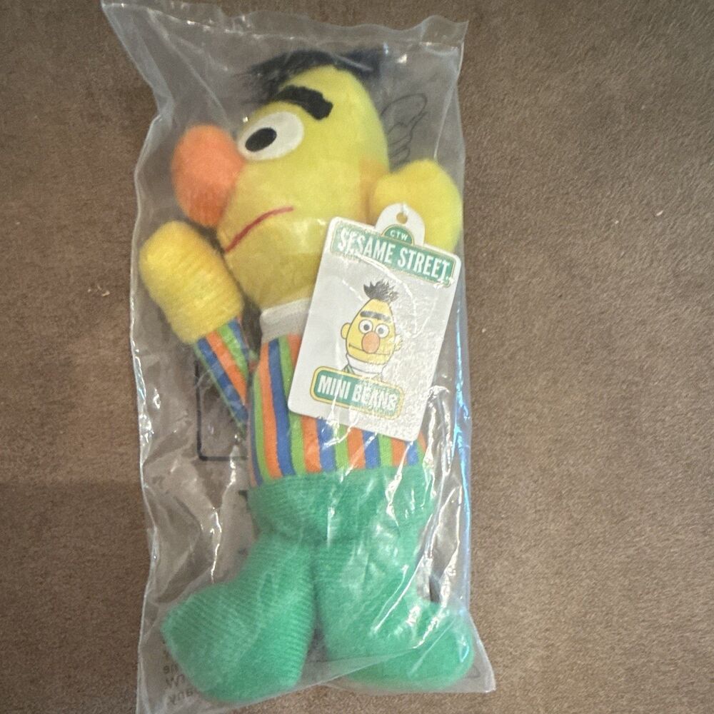 Kellogg's Sesame Street Bert Mini Beans Cereal Premium Exclusive 1999